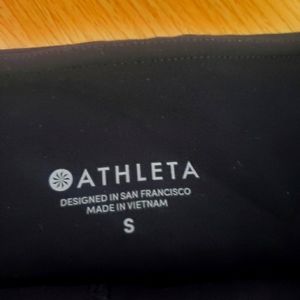 Athleta black full length leggings high waisted